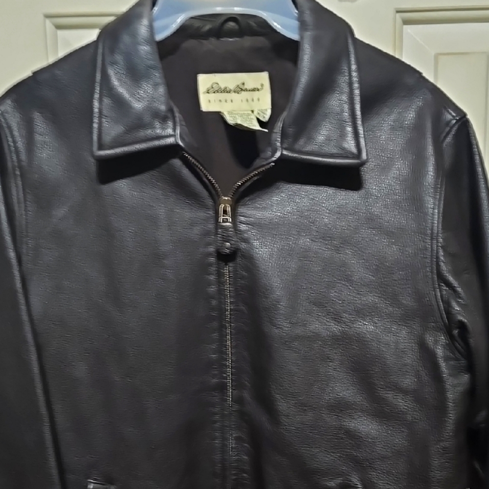 Eddie Bauer Brown Leather Jacket